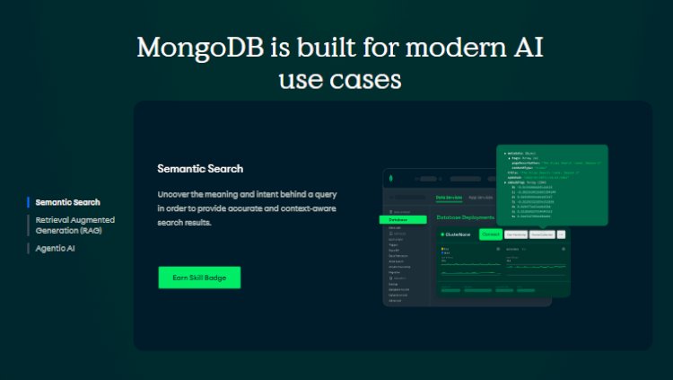 MongoDB is built for modern AI use cases